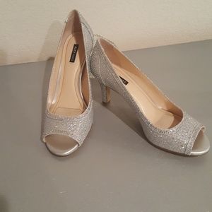 Alex Marie silver shoes